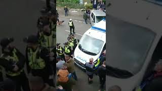 Appleby horse fair police raid [upl. by Lehcir]