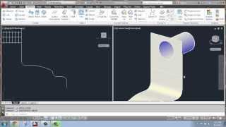 AutoCAD  3D Modeling Basics 21  Surface Trim and Untrim  Brooke Godfrey [upl. by Auberon737]