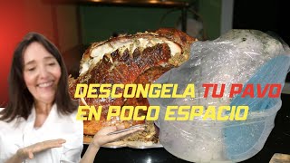 MI SECRETO como DESCONGELAR el PAVO en una cocina pequeña  con CHEF PACHI shortsyoutube [upl. by Ashwell]