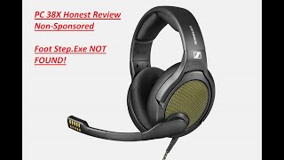 PC38X Honest Review These have major Footstep Problem Sennheiser x Drop PC38X [upl. by Assilam]