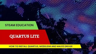 Hướng dẫn cài đặt Quartus ModelSimamp MAX10 Drivers How to Instal Quartus ModelSim amp MAX10 Drivers [upl. by Flower]