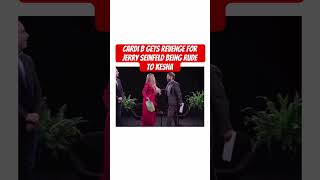 Cardi B gets revenge cardib kesha jerryseinfeld celebrity awards celebrities singer rapper [upl. by Aicnelev]