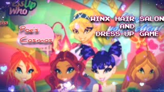 Winx Club Hair Salon and Dress Up Game Starsue amp DressUpWho  Poes Cosmos [upl. by Orelee]