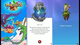 DRACONIUS GO 5  REACHING LEVEL 15  MOTHER OF DRAGONS EGG HATCHING  47 CAUGHT [upl. by Levesque]