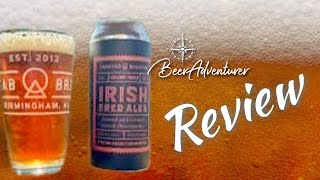 Irish Red Ale  TrimTab Brewing Co  Beer Review [upl. by Odilia]