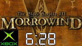 Morrowind Xbox Speedrun in 628 [upl. by Ahsinelg589]