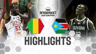 Mali 🇲🇱 v South Sudan 🇸🇸  Highlights  FIBA AfroBasket 2025 Qualifiers [upl. by Fitzger338]