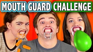 MOUTHGUARD CHALLENGE ft React Cast amp FBE Staff  Challenge Chalice [upl. by Domenech]