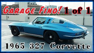 1965 Corvette 327 is a 1 of 1 Garage Find 1965 327 corvette [upl. by Aniretak291]