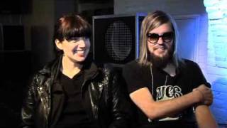 Interview Band of Skulls  Russell Marsden and Emma Richardson part 1 [upl. by Even795]