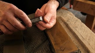 Sharpening a Chisel  Atelier Mateus Daily Recap 8 [upl. by Acisseg489]