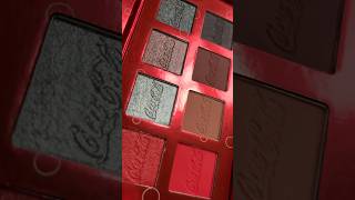 GlamLite x CocaCola makeup glamlite beauty eyeshadow swatches [upl. by Benedix]