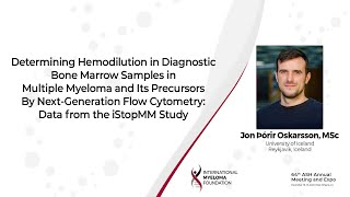 Determining Hemodilution in Diagnostic Bone Marrow Samples in MM and Its Precursors By NGF Cytometry [upl. by Ntisuj]