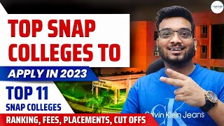 Top SNAP Colleges to Apply in 2023  Top 11 SNAP Colleges Ranking Fees Placements Cut Offs [upl. by Dich]