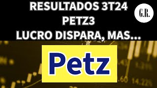 Petz Pet Center Lucro Dispara no 3T24 2024 Hora de Comprar Ações PETZ3 Análise Financeira [upl. by Drhacir998]