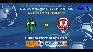 Palmese  PraiaTortora  9a giornata campionato di Eccellenza Stagione 20242025 [upl. by Lichter101]