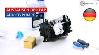 Anweisung zum Austausch der FAP Additivpumpe  Reparatursatz von FRANTIS [upl. by Melisent]