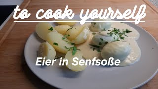 Eier in Senfsoße das alte Gericht von Oma [upl. by Wendye]