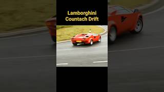 Countach full engine noise drift lamborghini lambo drift V12 turbo slide [upl. by Lowrie]