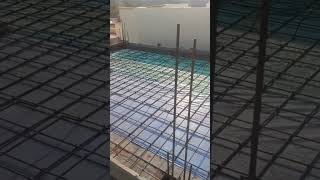 Abu BuildersTrichy Vasan Nagar site roof concrete centring work abuconstruction builder shorts [upl. by Ameline335]