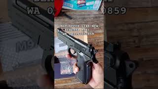 AIRGUN SECEN BERETTA M9A1 FULL UPGRADE XTREME airsoftgunindonesia serviceairsoftgun [upl. by Weinberg]