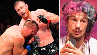 Sean O’Malley On Justin Gaethje vs Rafael Fiziev [upl. by Ellenaej987]