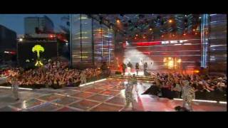 Boom Boom Pow  Black Eyed Peas LIVE MMVAs 09 HD [upl. by Acirehs662]