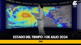 Estado del tiempo 1 de julio 2024 [upl. by Sill]