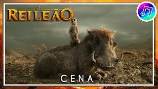 Cena Dublada quotTimão e Pumba Encontram Simbaquot  O Rei Leão 🦁 [upl. by Mourant]