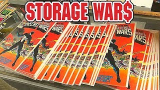 Major Comic Book Score U wont believe whats in the box Storage Wars [upl. by Banwell160]