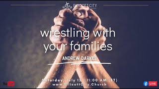 Sabbath Worship  Wrestling With Your Families – Pr Andrew Darkes [upl. by Hgielram883]