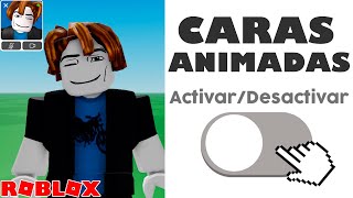 👉 ¡COMO USAR Y ACTIVAR LAS CARAS NUEVAS ANIMADAS en ROBLOX 2023 [upl. by Arriet]