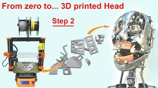 Animatronic head  Eye mechanism [upl. by Averi]