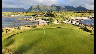 Lofoten Links Norway  Par 3 2nd Hole  Fantastic Golf Holes amp Where To Find Them [upl. by Utta]