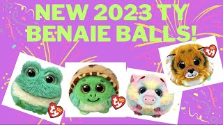 New 2023 TY Beanie Balls Puffies [upl. by Arvin902]