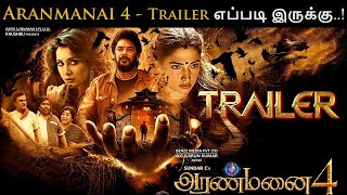 Aranmanai 4  Official Trailer  SundarC  Tamannaah  Raashii Khanna  Hiphop Tamizha [upl. by Asreht60]