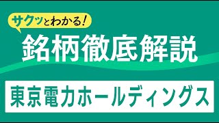 サクッとわかる！銘柄徹底解説〜東京電力ホールディングス～ [upl. by Alakcim]