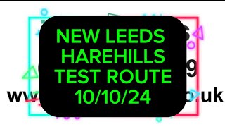 Leeds HAREHILLS Driving Test Centre Routes LATEST [upl. by Chance]