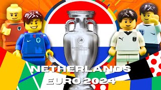 EURO 2024 Netherlands I LEGO version I stop motion I All goals of Oranje I highlights [upl. by Adnalu874]