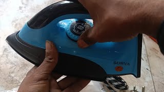 surya Champ ironpress 1000w unboxing price 649 only buy this product review electrical iron pres [upl. by Mortimer]