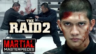 The Raid 2 2014  Iko Uwais vs Cecep Arif Rahman  FULL FIGHT SCENE  1080p HD [upl. by Adlihtam380]