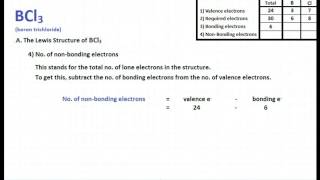 BCl3 Lewis Structure and Molecular Geometry [upl. by Inafit]