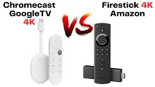 ChromeStick GoogleTV 4K vs Firestick 4K Comparison Review [upl. by Johnathon125]