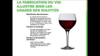 A quoi servent les SULFITES et lexemple du VIN [upl. by Egan]