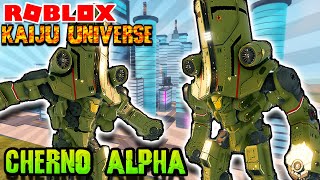 CHERNO ALPHA SHOWCASE Pacific Rim in Roblox Kaiju Universe [upl. by Akired913]