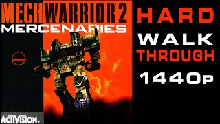 MechWarrior 2 Mercenaries  Walkthrough Hard  No Commentary [upl. by Curt]