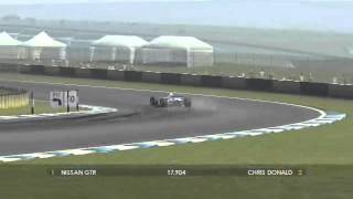 Toca Race Driver 3 PC Tier 32 Donington Park FW18 Williams Pole Victory [upl. by Dlopoel]