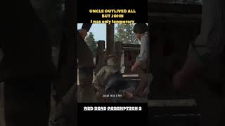 Uncle I was only temporary RDR 2 rdr2 rdr2shorts videogames [upl. by Adnilreb]