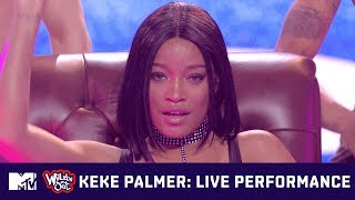 Keke Palmer Performs Bossy Live Performance 🎶  Wild N Out  MTV [upl. by Ateinotna]