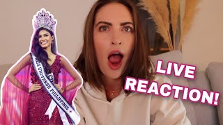 MISS UNIVERSE PHILIPPINES LIVE REACTION 🇵🇭 Was it a fair competition [upl. by Nela842]